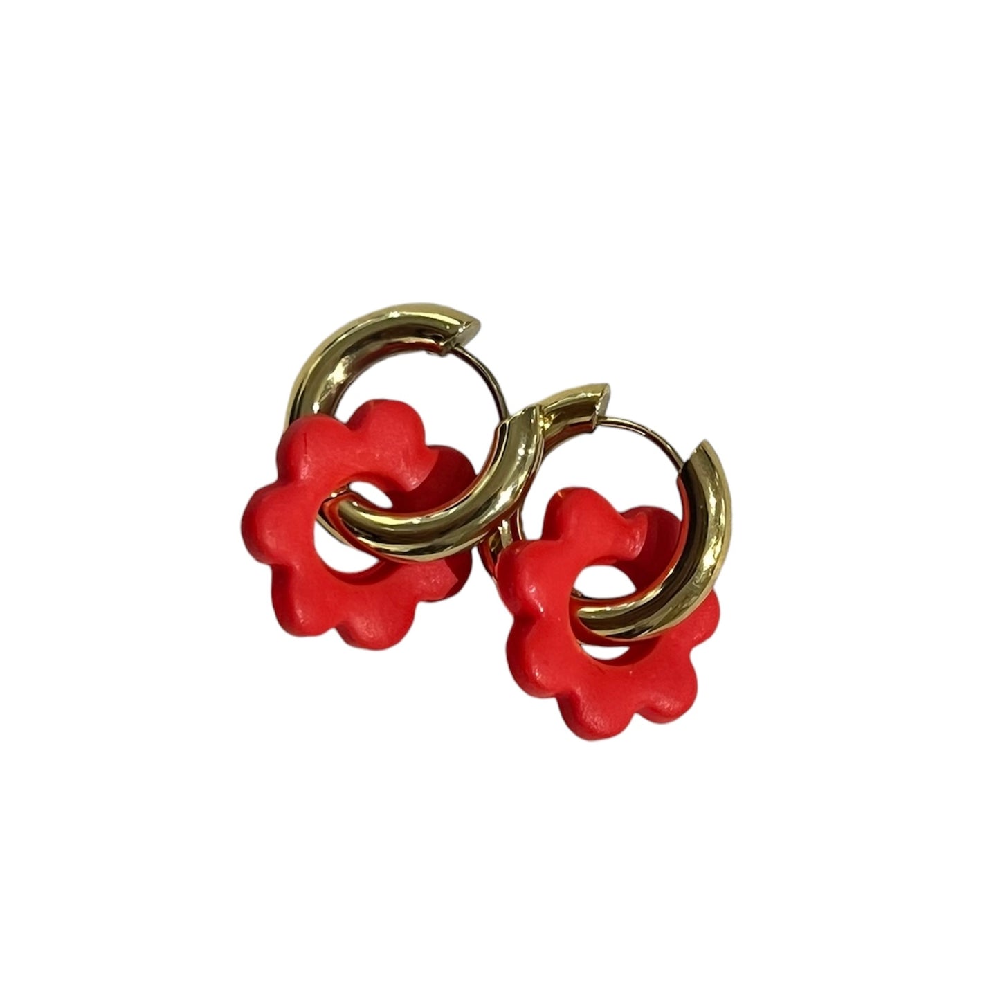 ALL RED earrings