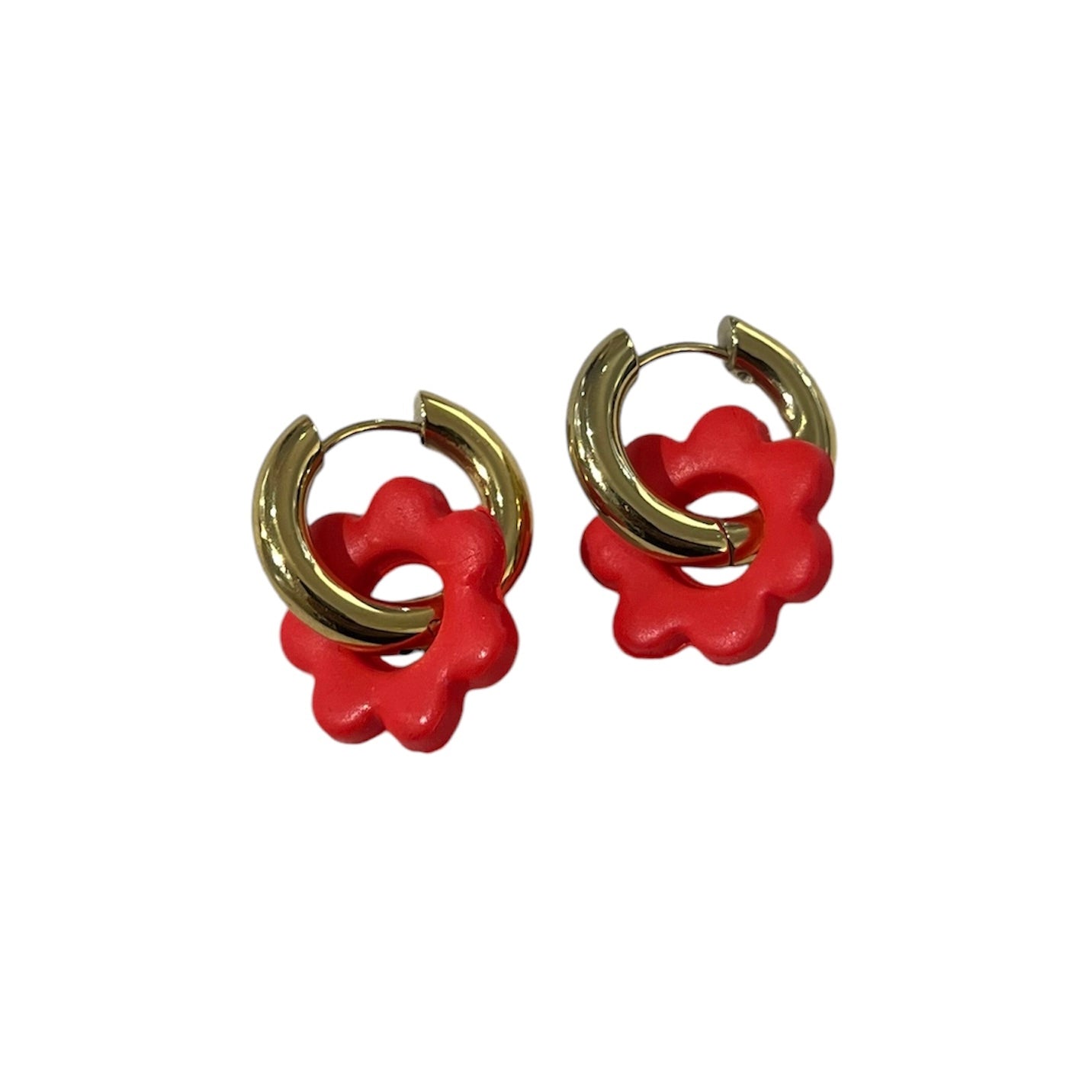 ALL RED earrings